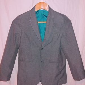 2/$12 Cat & Jack gray boys blazer size 10 GUC